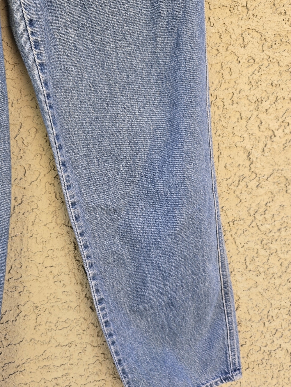 Levi's Dad Utility Blue Straight-Leg Women’s Jeans - Picture 7 of 12